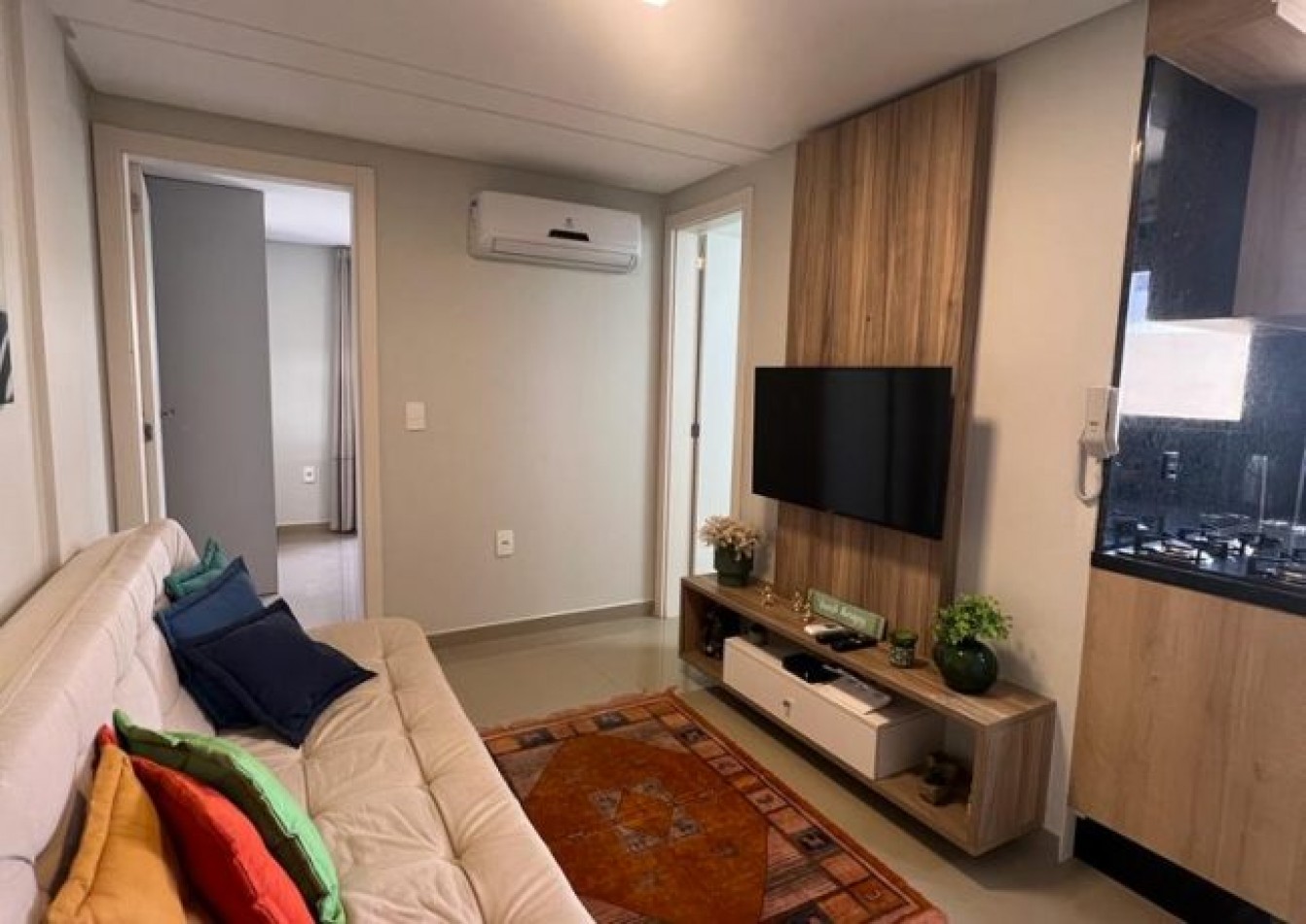 Espectacular Depto (01) dorm, en Praia de Palmas, SC.
