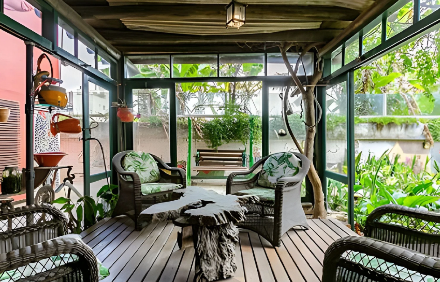 Suites, con aire acondicionado
