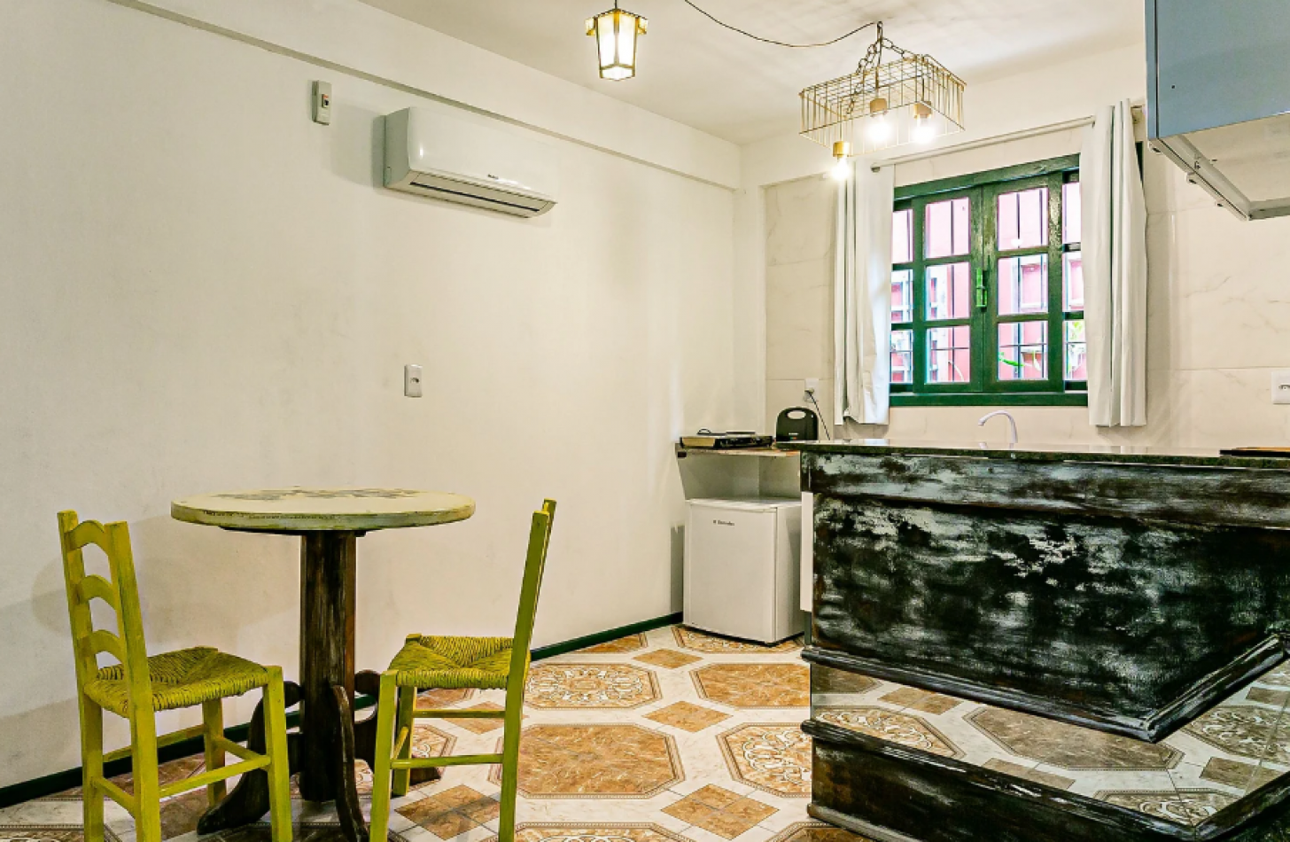 Suites, con aire acondicionado