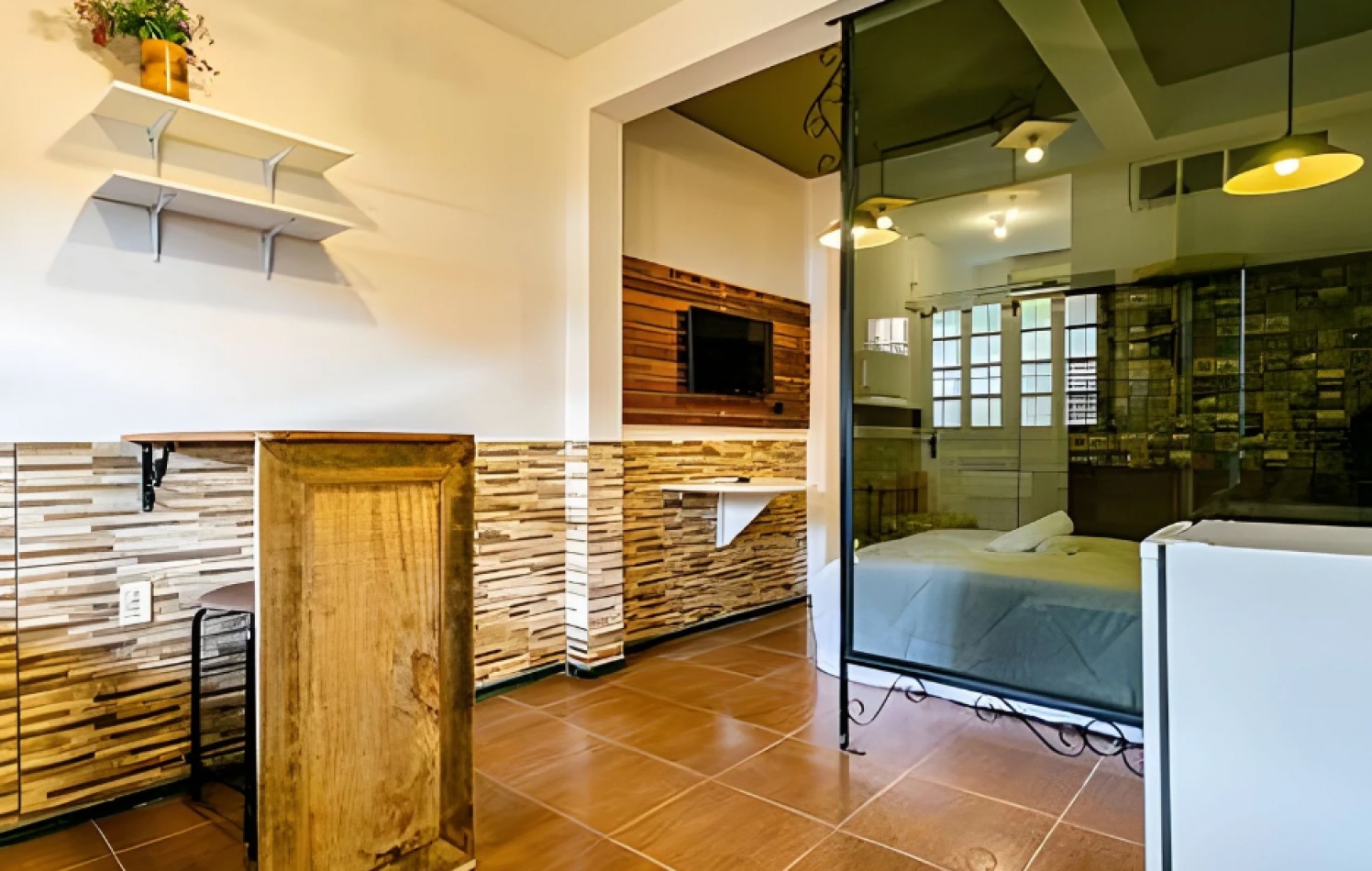 Suites, con aire acondicionado