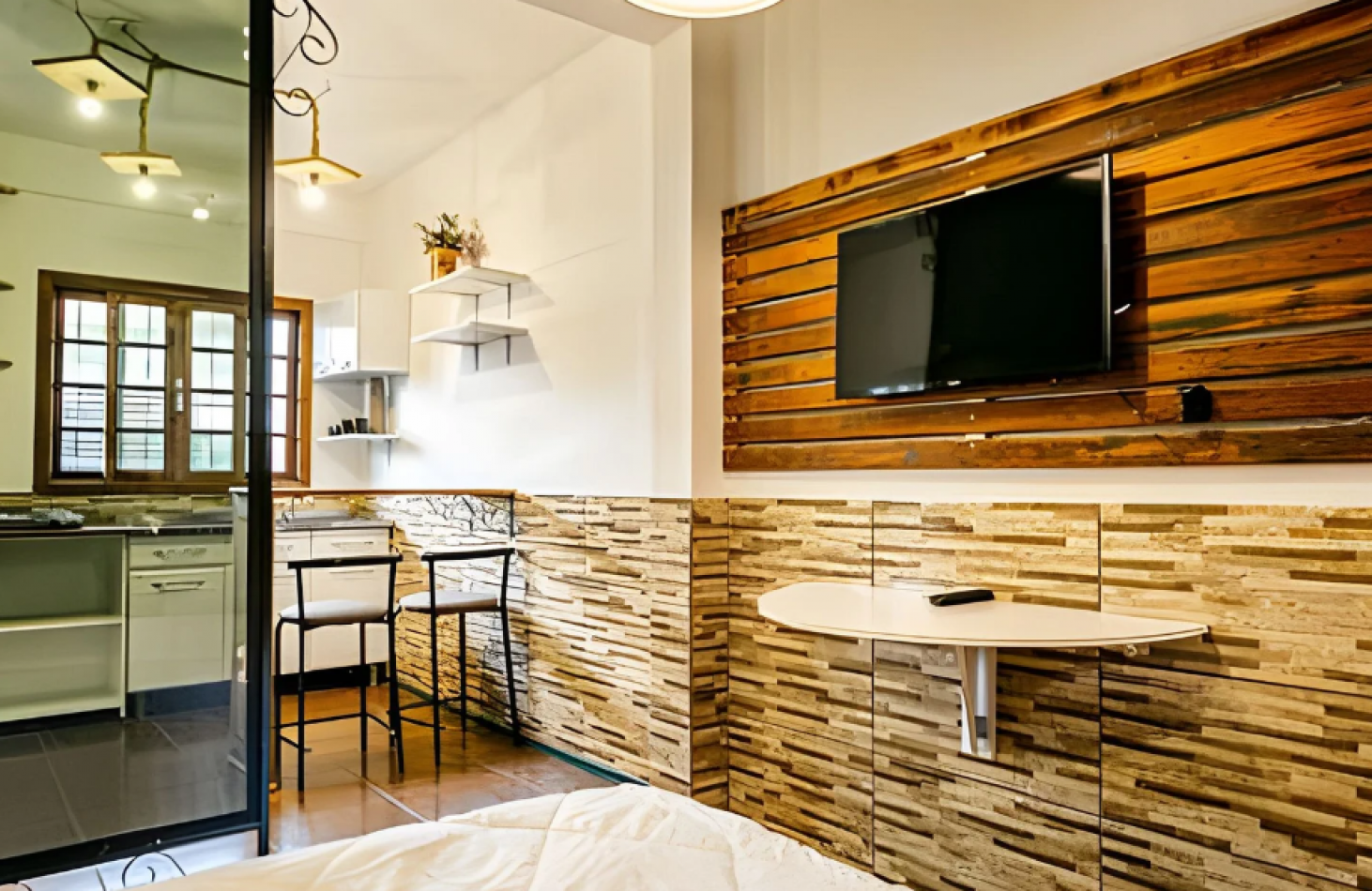 Suites, con aire acondicionado