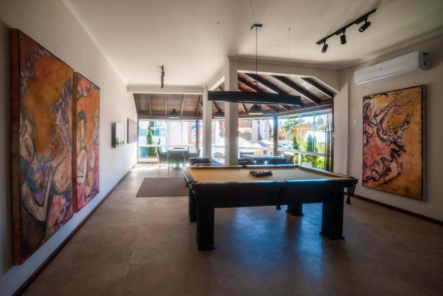 Depto Frente al Mar, en pousada con Desayuno.